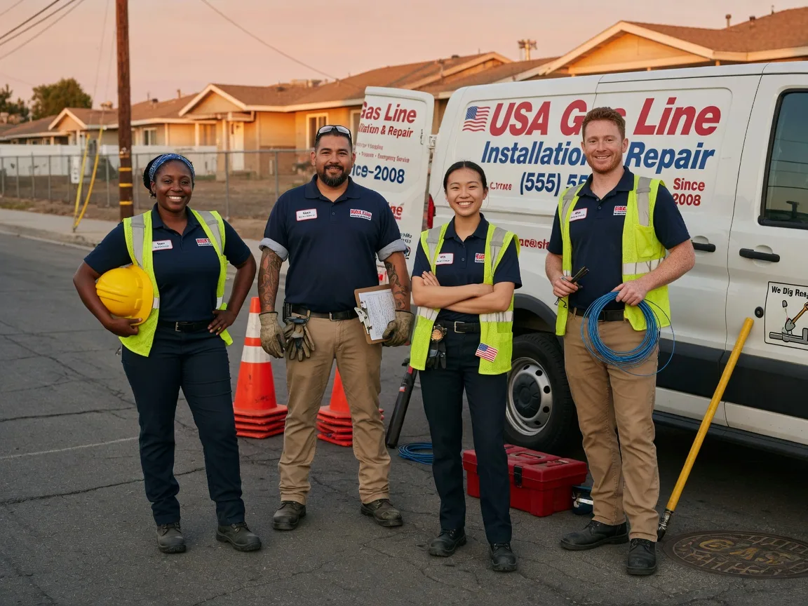 Gas Line Installation company in Wirtz, VA
